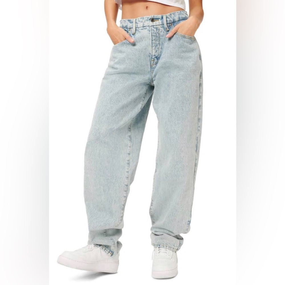 Good American Good 90s Loose Jeans 6/28 NWT